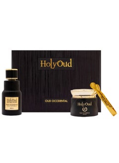 Holy Oud Fragrance Gift Set Oud Occidental Extrait De Parfum + Bakhoor + Incense Burner Tongs - pzsku/Z426082F252F7FF5247FAZ/45/_/1679481086/0e616a89-34fc-4760-b898-1bfd19d7b97a