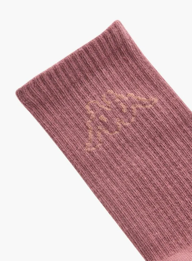 Kappa Set of 3 - Kappa Logo Detail Crew Length Socks with Antibacterial Protection