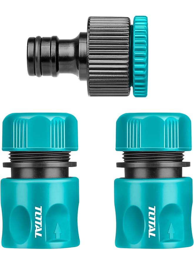 TOTAL Hose Quick Connector Set 1 2 Inch 3 Pcs Thws030301 - Image 1