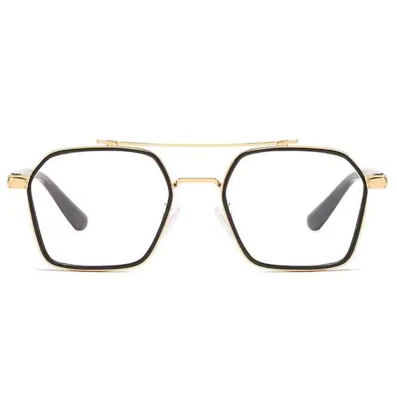 Dervin Zero Power Computer Bluelight Blocking Glasses For Men and Women | Blue Cut Computer Glasses | Anti Glare, Lightweight & Blocks Harmful Rays | Full Rim Square Glasses - Image 2