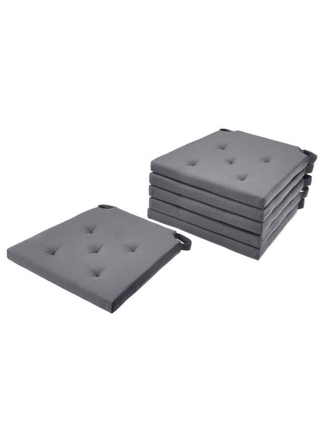erorex Chair pad, grey, 42/35x40x4 cm - Image 1