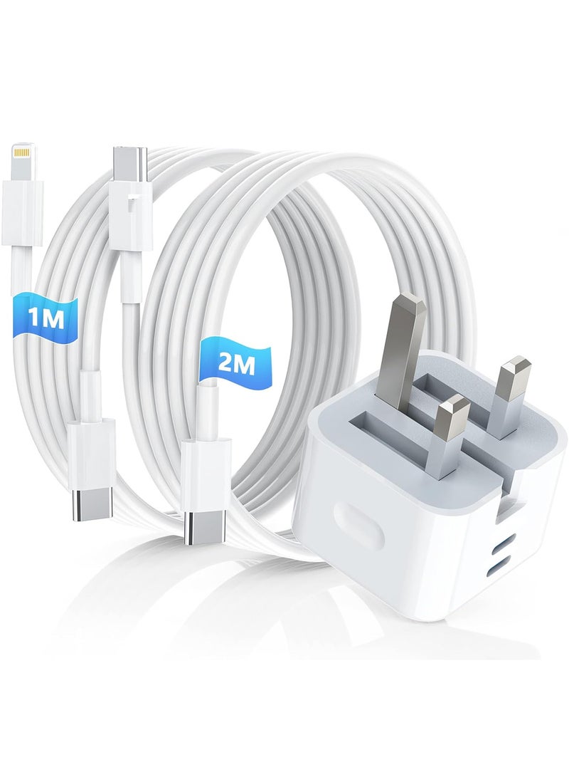 X-level iPhone 16, iPhone15 Pro Max Charger With USB C Port 50 Watt with 2M iPhone Fast Charging Cord Type C to C for iPhone 16 / 15 Pro max/15 Pro/15 plus/15, Samsung S24 and all USB C mobiles / Tabs - Image 1