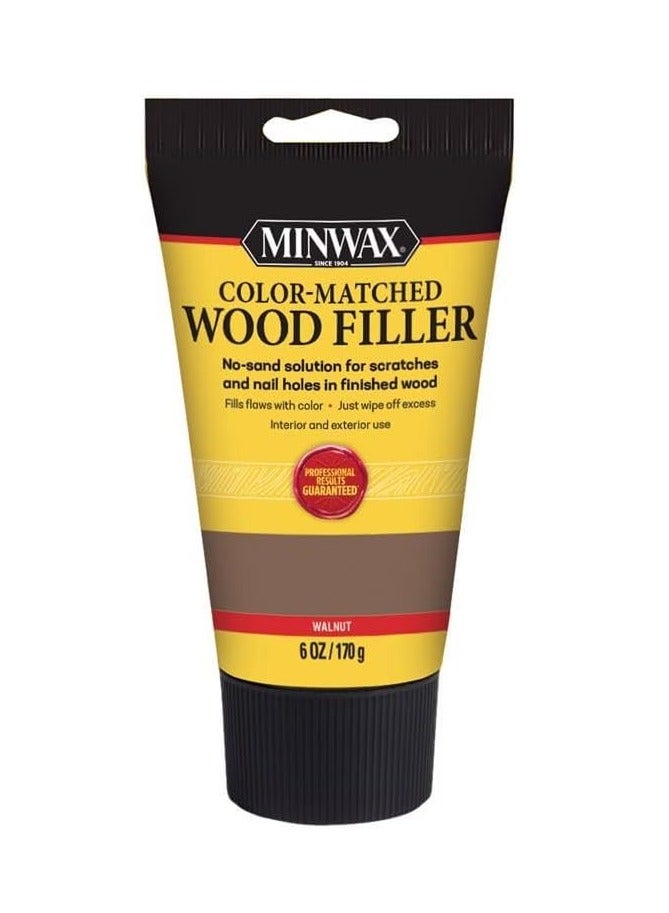 Minwax No Sand Solution Color Matched Paintable Wood Filler Golden Oak 6oz 448510000 - Image 1
