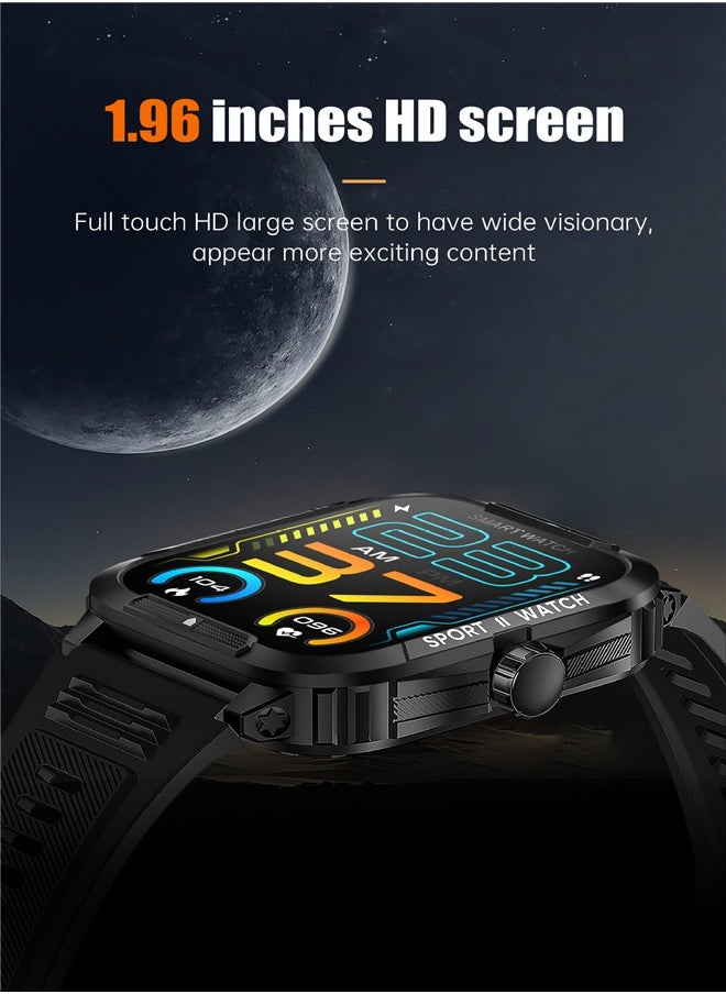 ColMi P76 Smart watchy Sport Heart Rate Step Meter 3ATM Waterproof Full Screen Smart Watch  - Image 4