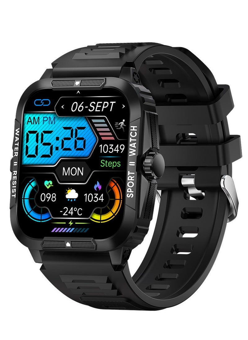 ColMi P76 Smart watchy Sport Heart Rate Step Meter 3ATM Waterproof Full Screen Smart Watch  - Image 2