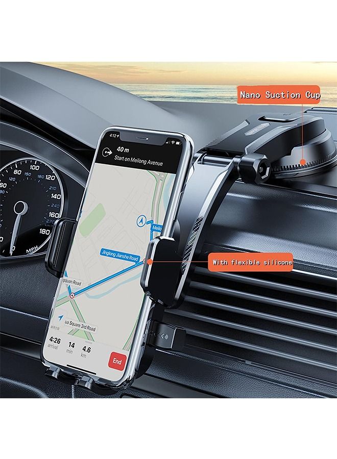 Car Phone Holder Hands Free Cradle in Vehicle  - Image 4