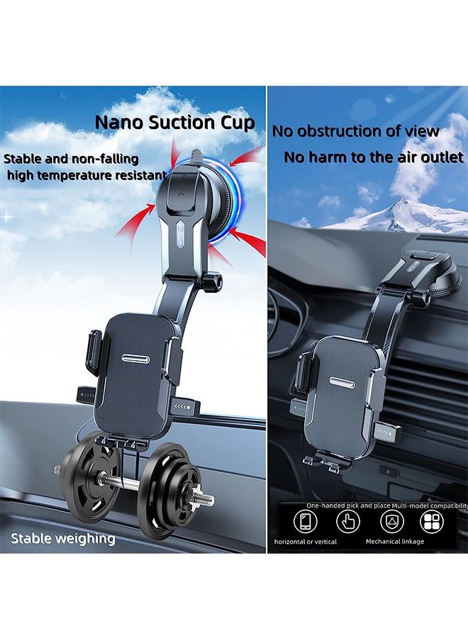 Car Phone Holder Hands Free Cradle in Vehicle  - Image 2