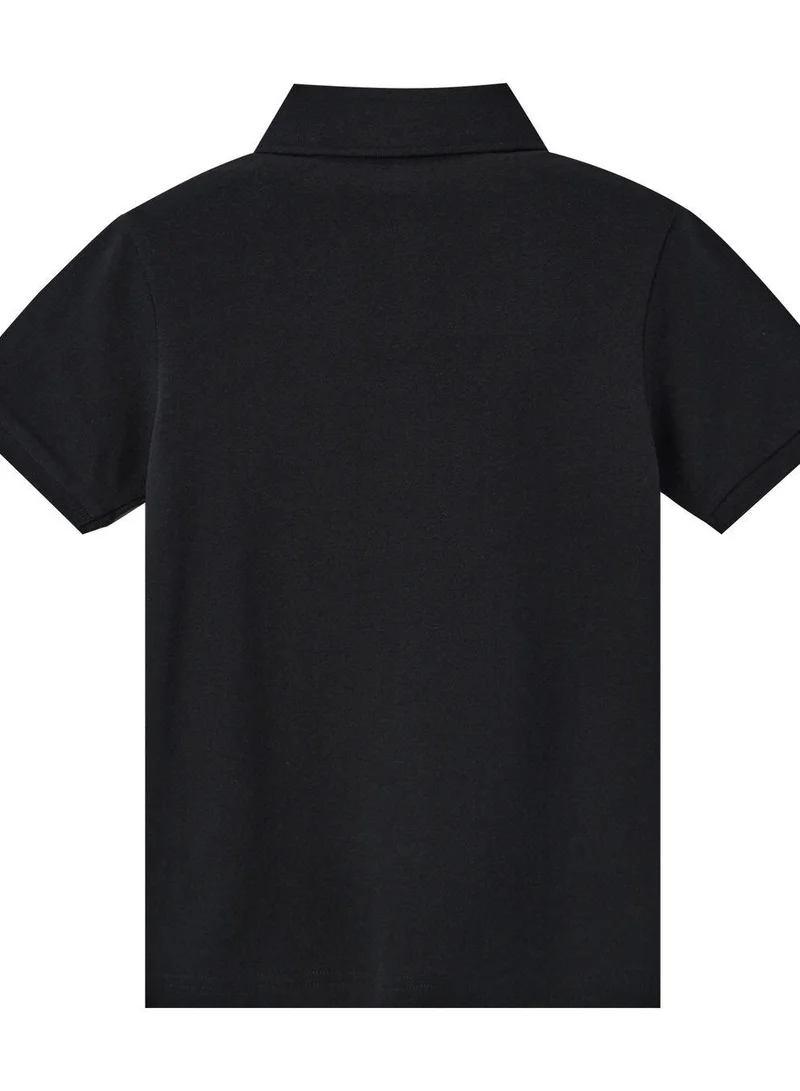GIORDANO Kids' Lion Crest Polo: Slim Fit, Classic Style, Bold Detailing