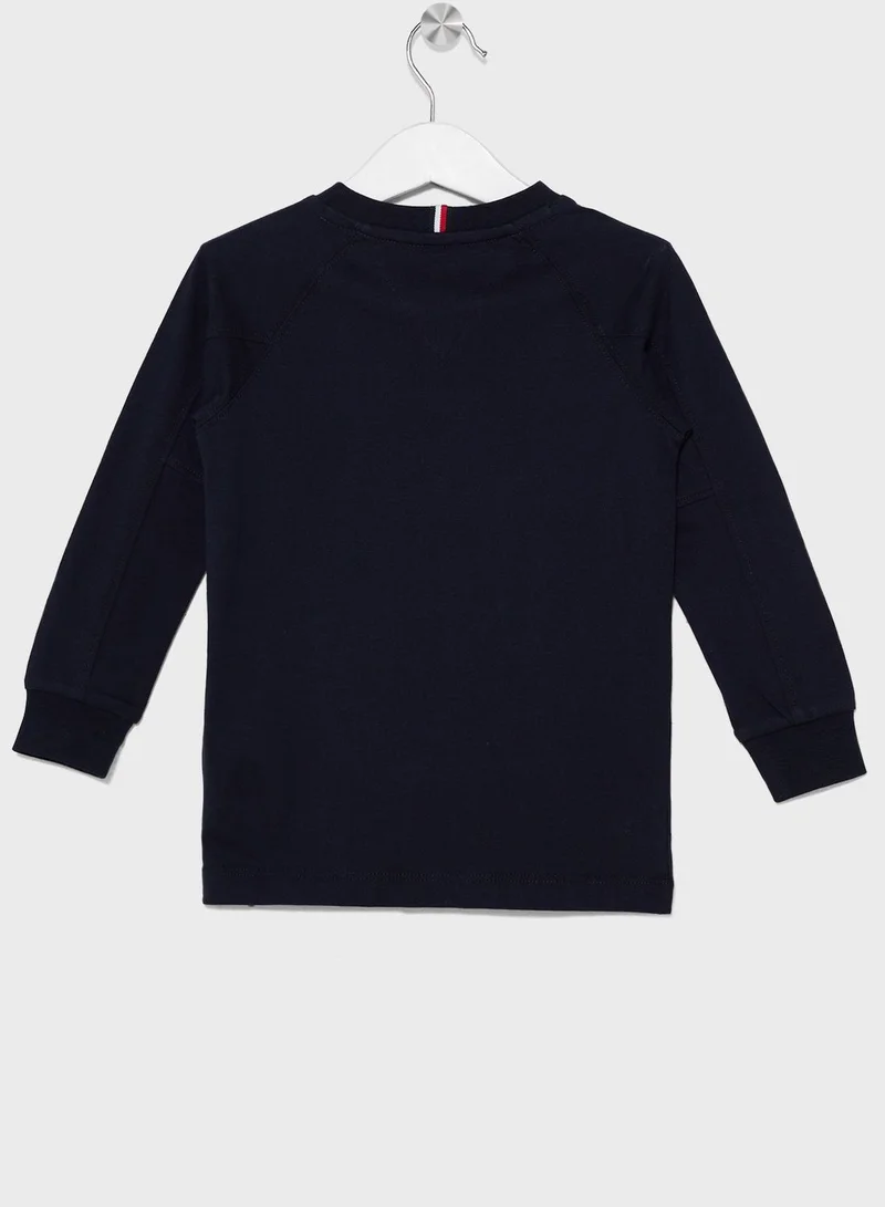 TOMMY HILFIGER Kids Logo Sweatshirt
