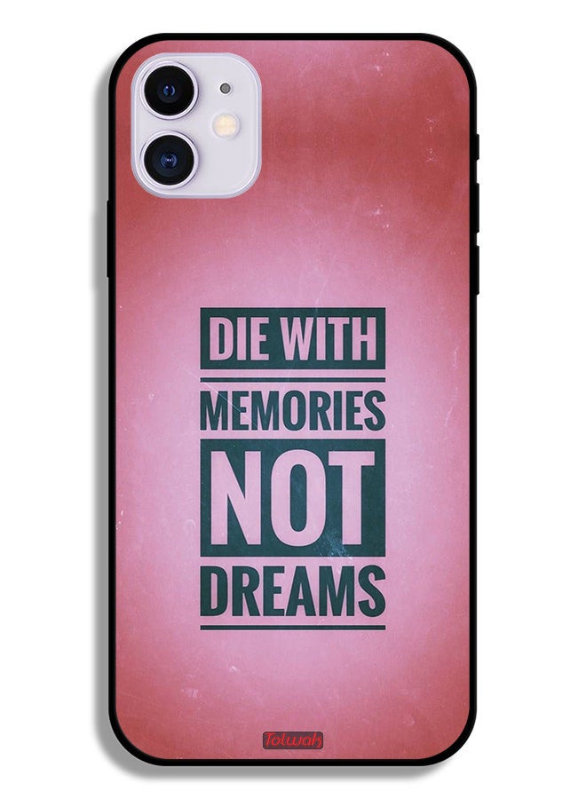 Tolwak Apple iPhone 12 mini Protective Case Die With Memories Not Dreams - Image 2