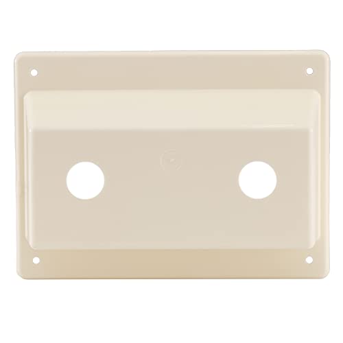 RecPro Faucet Bezel | Stand Off Faucet Cover (Parchment) - Image 2