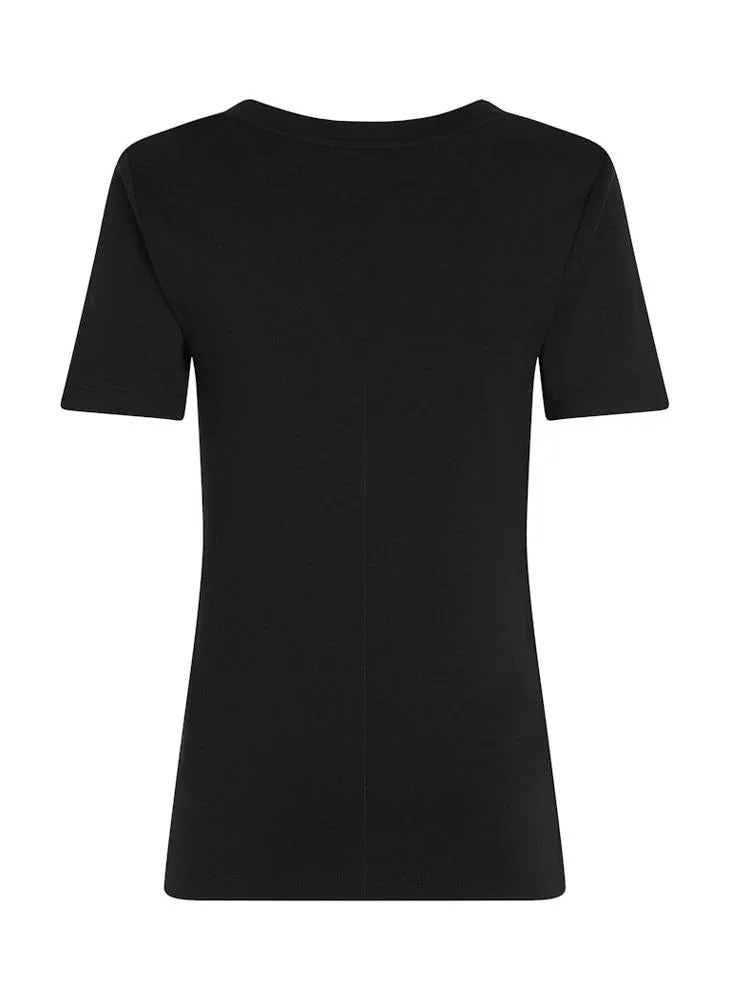 TOMMY HILFIGER Slim Cody V Neck Short Sleeve T-shirt
