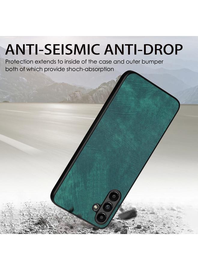 S-TOP Case For Samsung Galaxy A52 Vintage Leather PC Back Cover Phone Case - Image 3
