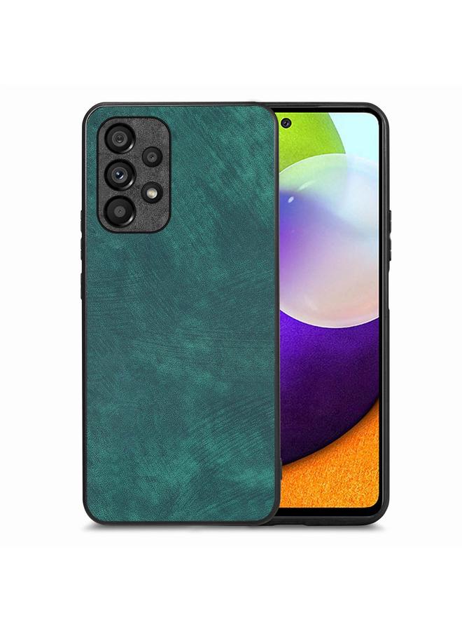 S-TOP Case For Samsung Galaxy A52 Vintage Leather PC Back Cover Phone Case - Image 1