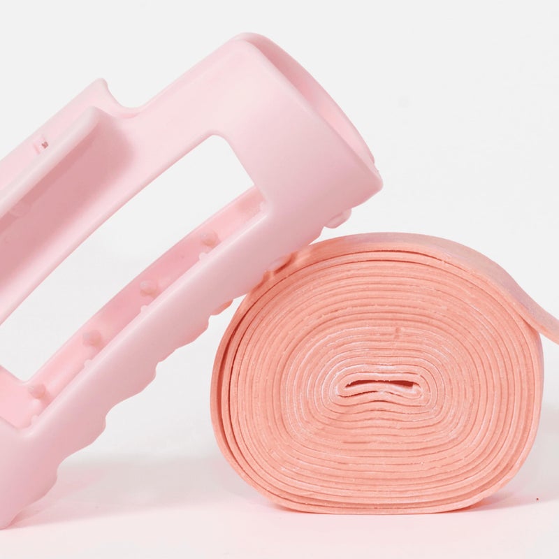 Mello The Original Mello Hair Claw Clip Squishy Claw Clip Made in Korea Patent Pending 30021976 (Pink, Medium) - Image 4