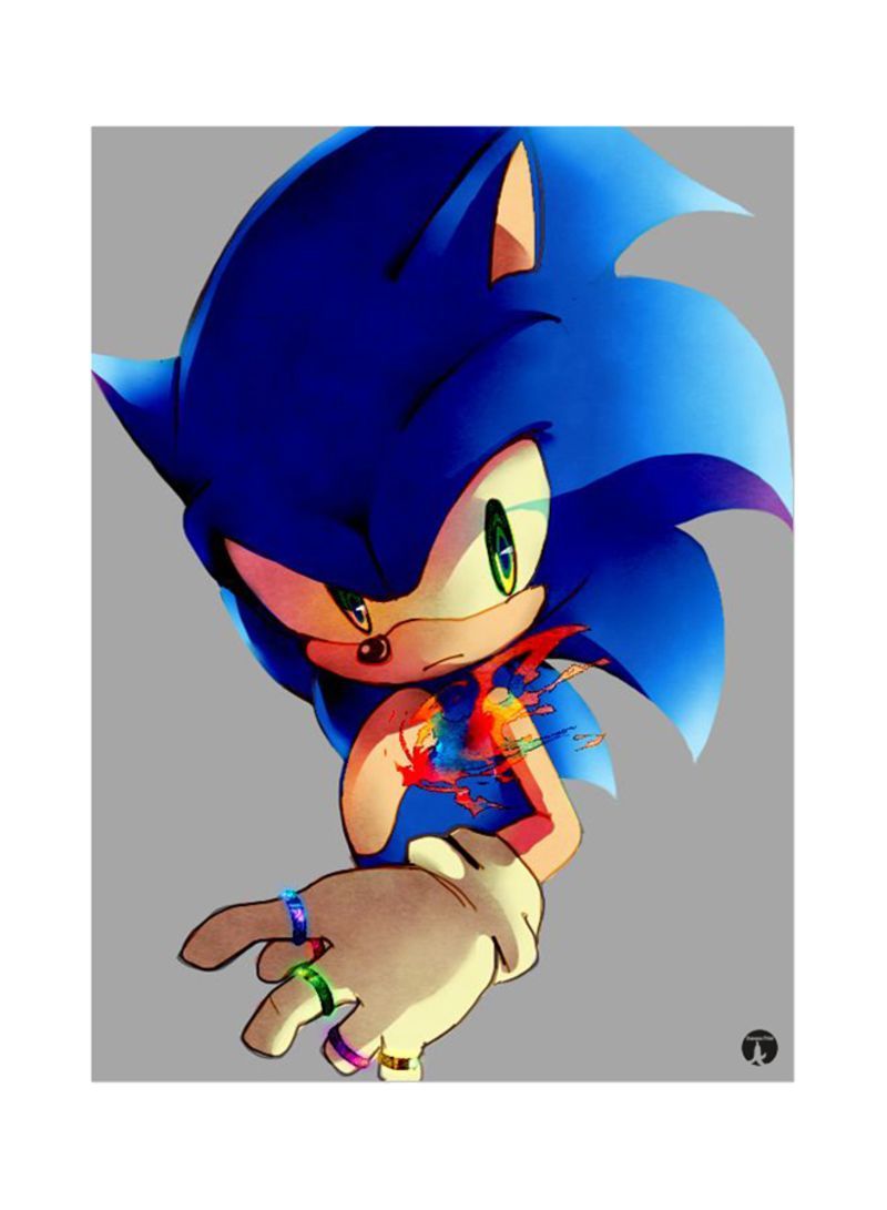 RKN The Video Game Sonic Mouse Pad Multicolour