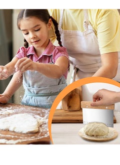 COBEE cobee Bench Cutter Scraper, Dough Pastry Bench Scraper and Dough Cutter, Stainless Steel Food Scraper with Grip Handles & Measuring Scale for Baking Kitchen Gadgets  - Image 5