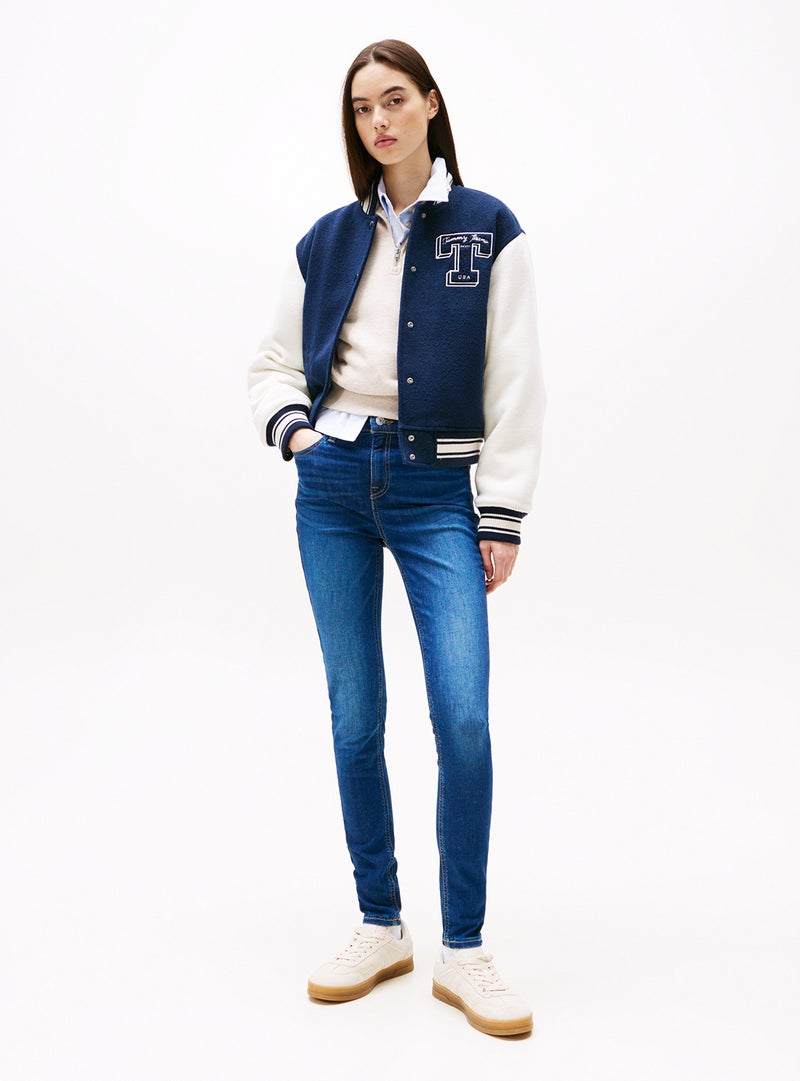 TOMMY JEANS Nora Mid Rise Skinny Jeans  - Image 3