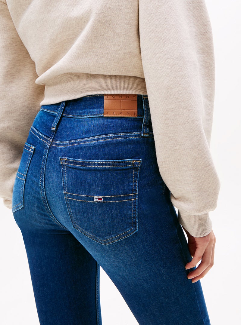 TOMMY JEANS Nora Mid Rise Skinny Jeans  - Image 4