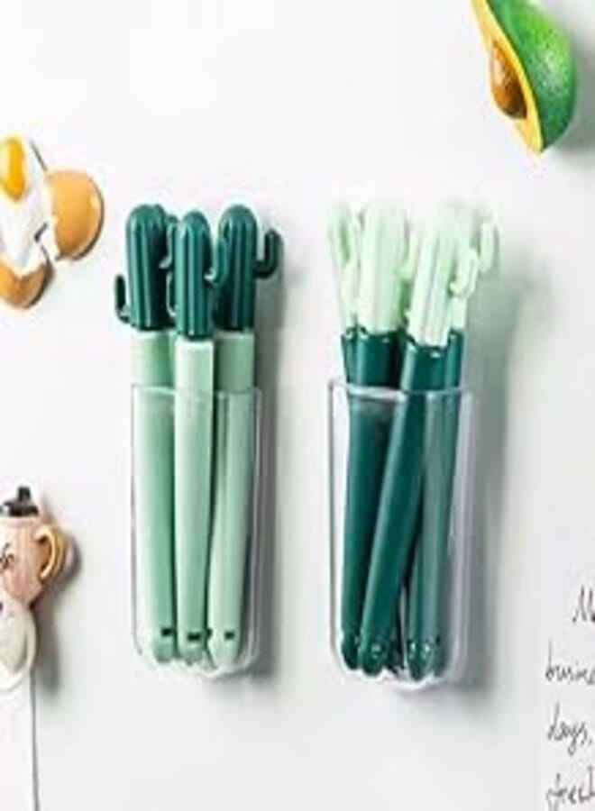 Cactus Bag Closure with Acrylic Stand 