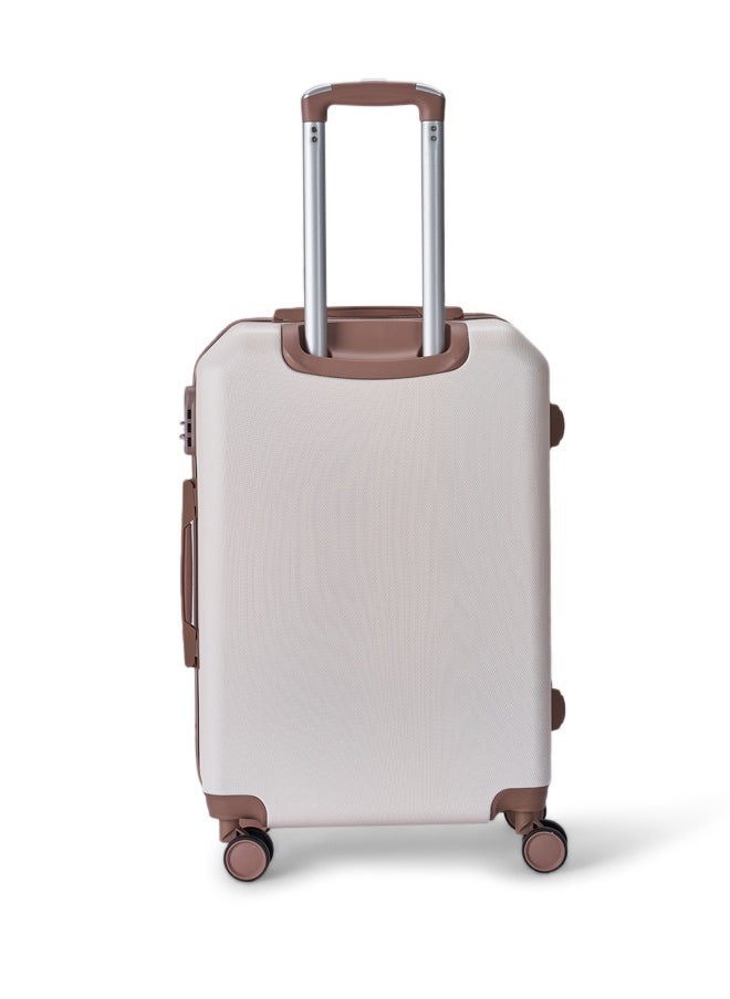 LIMRA Hardside 6 Piece Luggage Trolley Set Beige/Gold  - Image 5