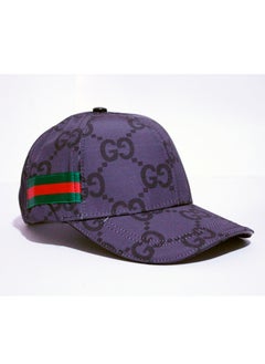 GUCCI Gucci Men's GG Baseball Cap with Stripe  - Image 1