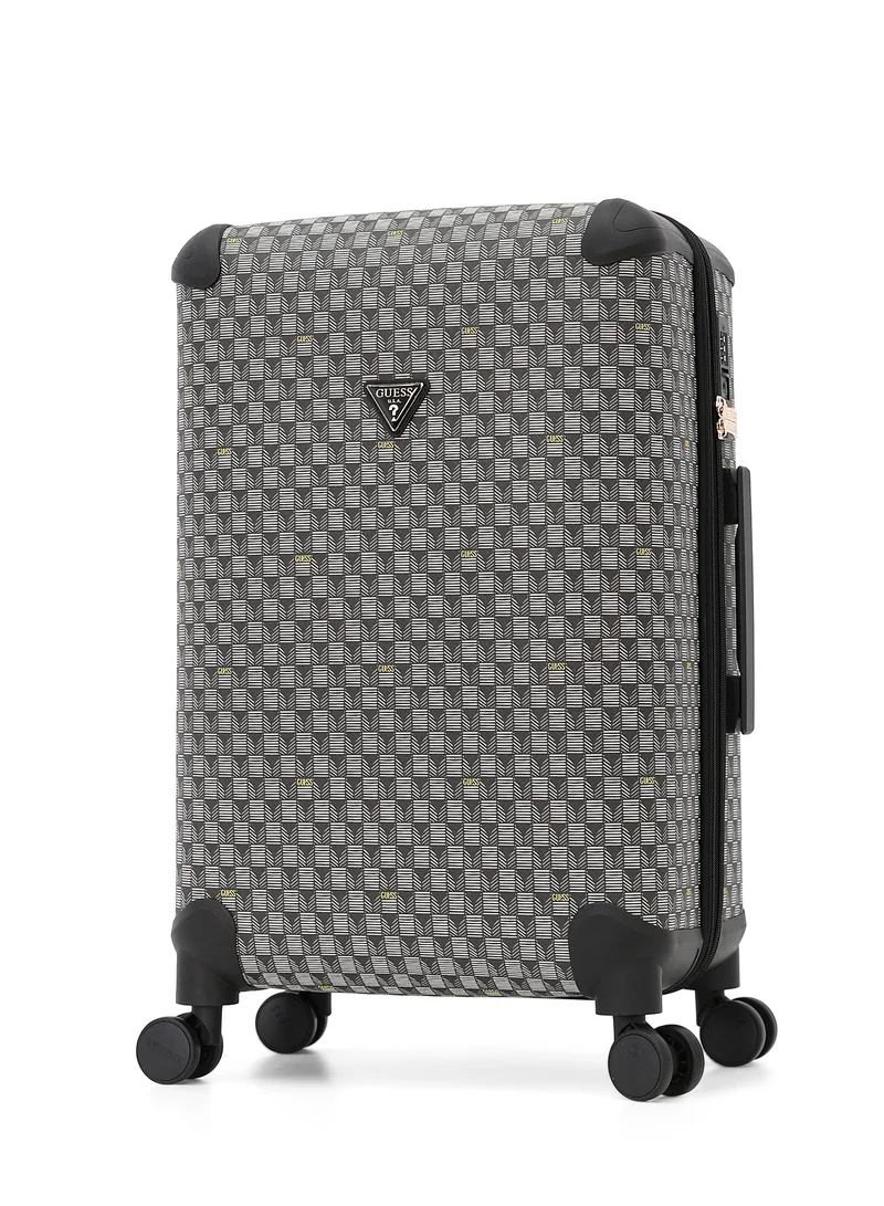 GUESS Guess 3-Piece Printed Softside Luggage Set with 360° Spinner Wheels – Lightweight Travel Trolley Suitcases