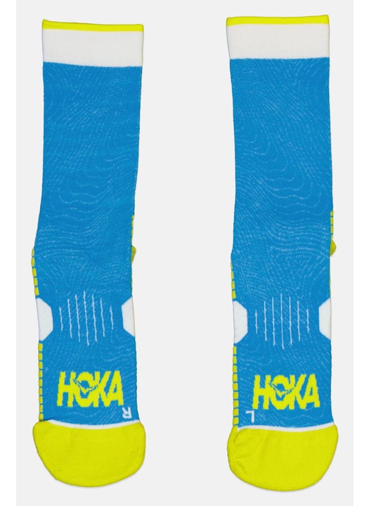 Men 1 Pairs Brand Logo Run Socks, Multicolor