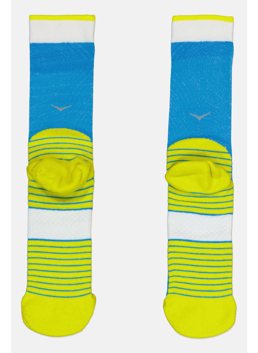 Hoka - Men 1 Pairs Brand Logo Run Socks, Multicolor - Image 1
