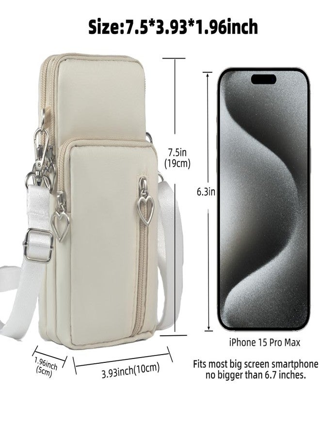 JANKS Crossbody Wallet Phone Bag for Women, Nylon Small Crossbody Shoulder Bag Arm Bag, Cell Phone Purse, Mini Wallet with Adjustable Strap - Image 3