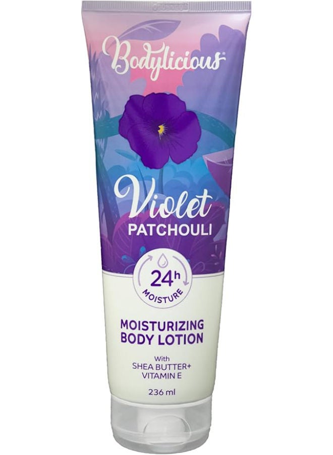 بودي ليشاس لوشن للجسم برائحة الباتشولي البنفسجي - Image 1