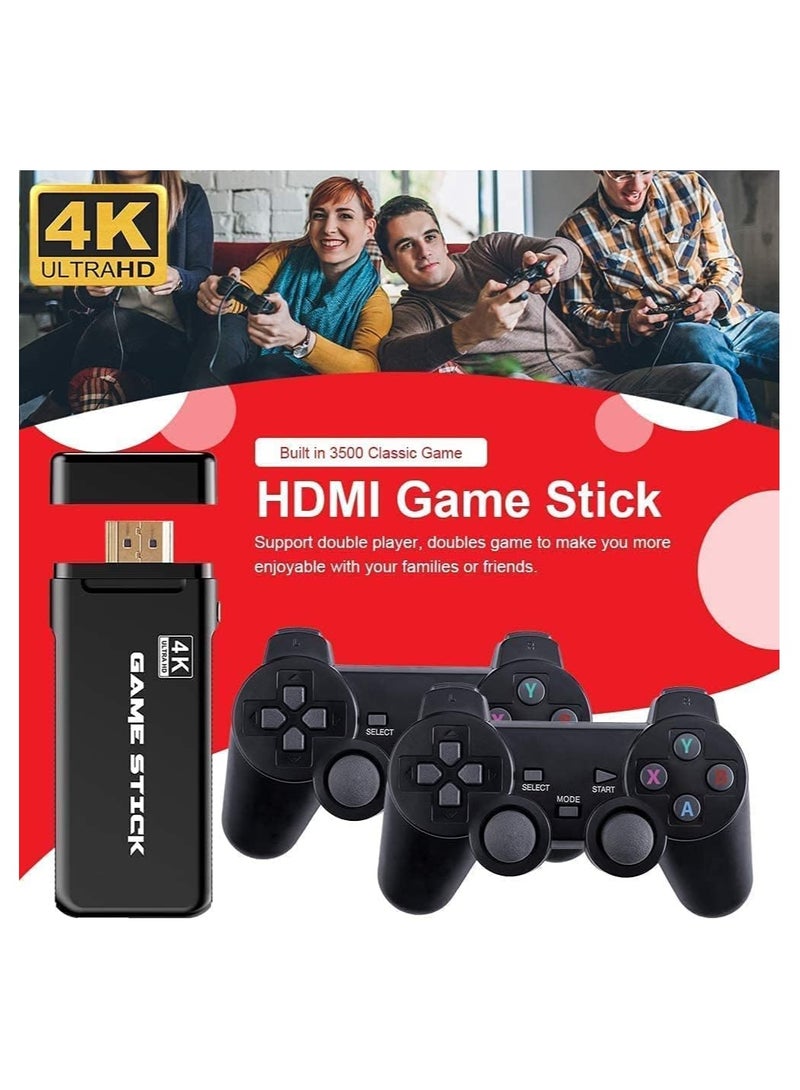 4K Games Wireless USB 10000 Console Classic Game Stick Mini Video Game Console 8 Bit Retro Controller HDMI Output Dual Player - Image 5