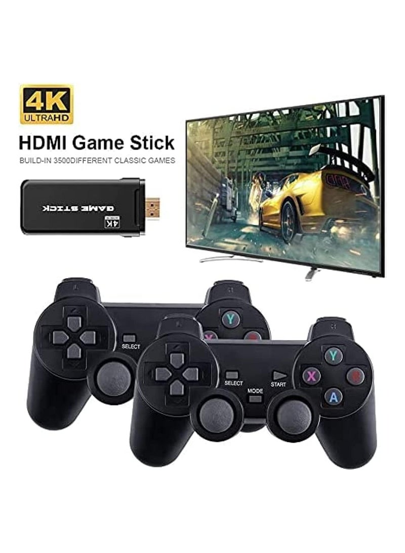 4K Games Wireless USB 10000 Console Classic Game Stick Mini Video Game Console 8 Bit Retro Controller HDMI Output Dual Player - Image 2