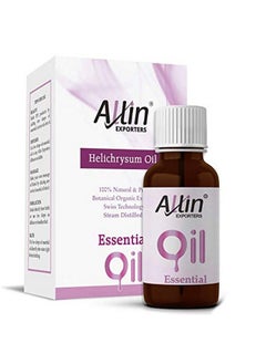 Allin Exporters زيت الهيليكريسوم العطري 100% طبيعي نقي وغير مخفف 30 مل  - Image 1