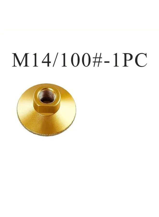M14 100 Grinding Head For Marble Stone Quartz Ceramic Tile Edging And Countertop Polishing - Image 1