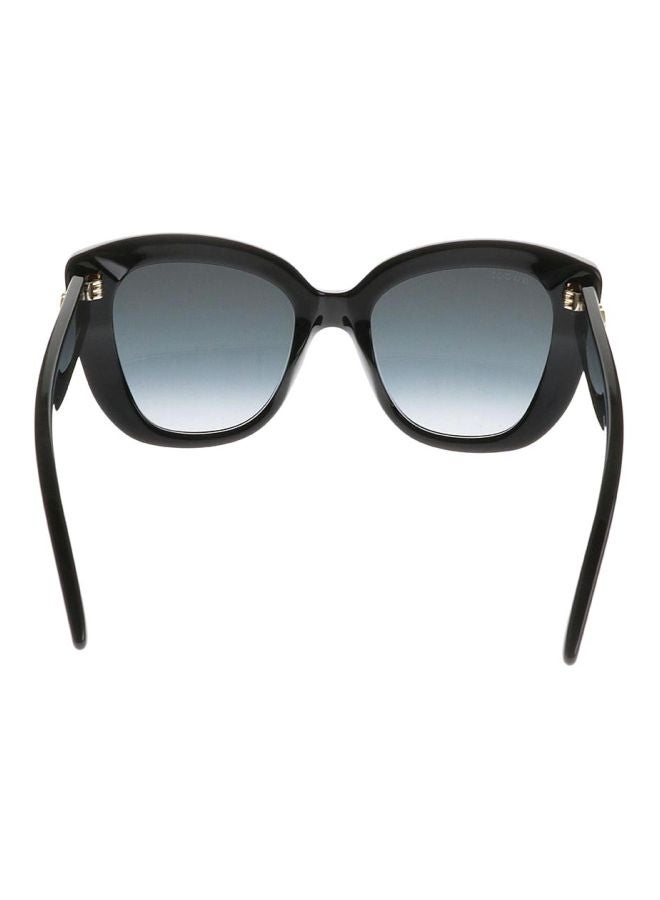 GUCCI Women's Cat Eye Sunglasses with Grey lenses GG0327S 001 52mm - Image 4