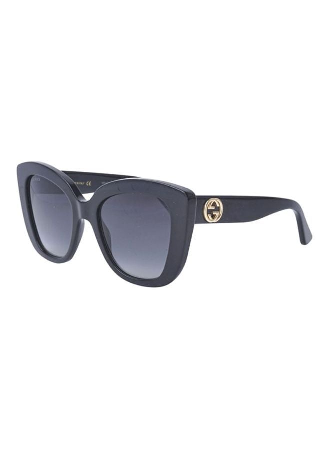 GUCCI Women's Cat Eye Sunglasses with Grey lenses GG0327S 001 52mm - Image 2