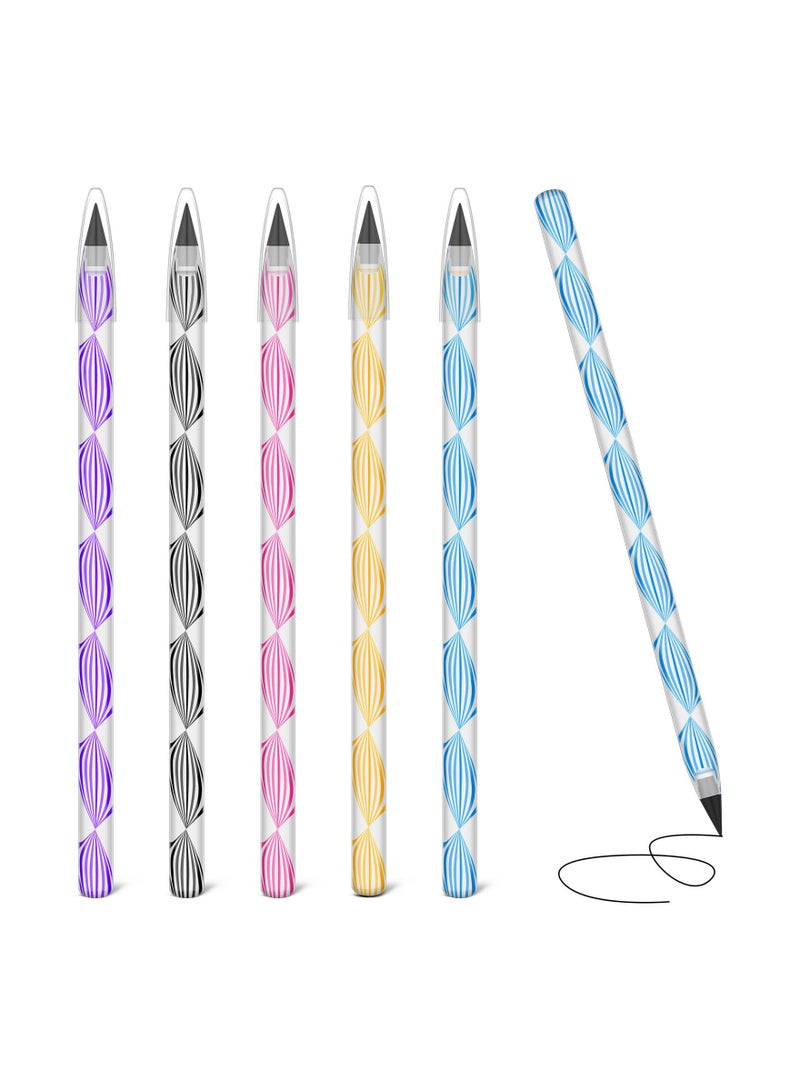 Zikra Inkless Everlasting Pencil Set - 5 PCS Reusable, Erasable, and Portable Pencils for Writing and Drawing - Perfect for Students and Office Supplies. - Image 3