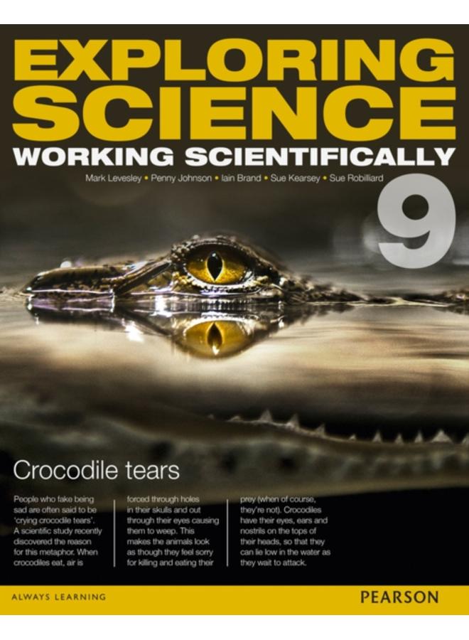 Exploring Science: Working Scientifically Student Book Year 9 