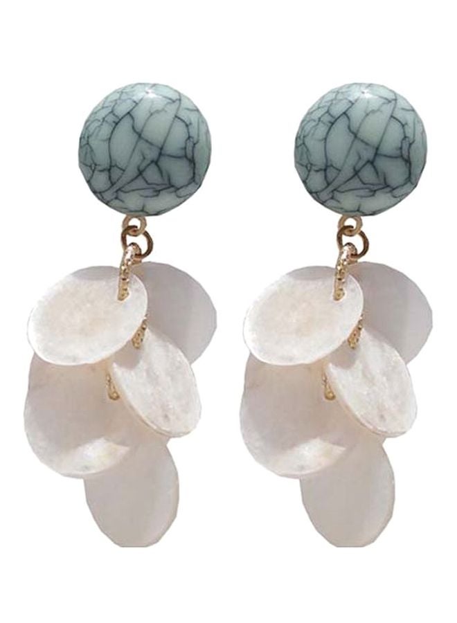 اليشمك أقراط متدلية على شكل بتلة - Image 1