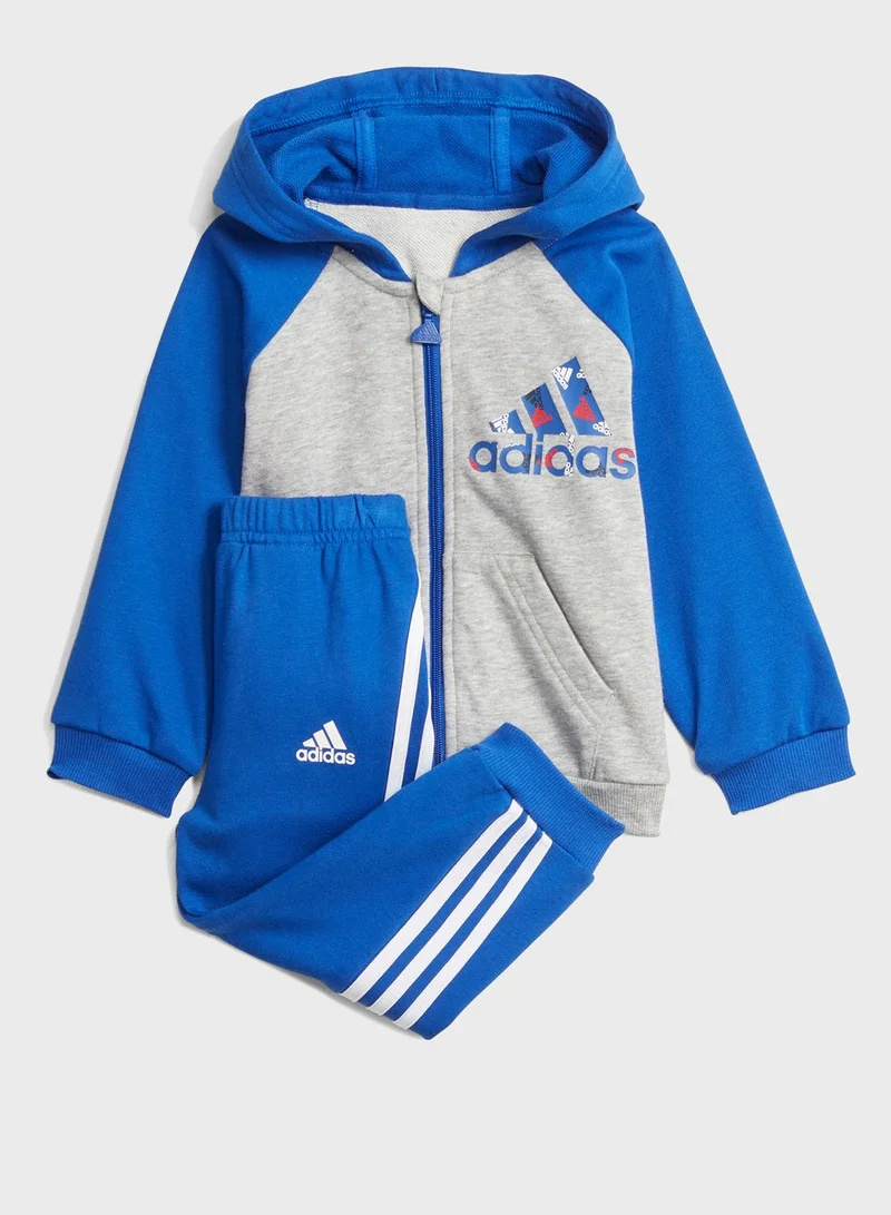 Adidas Infant Badge Of Sport Logo Tracksuit