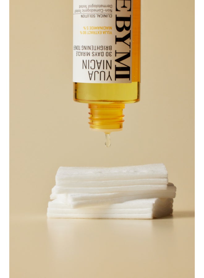 Some by Mi Yuja Niacin 30 Days Miracle Bri Ghtenin G Toner Yellow 150ml - Image 5