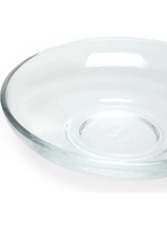 Paşabahçe 54201 V-Block Coated Round Plain 6-Piece Tea Plate