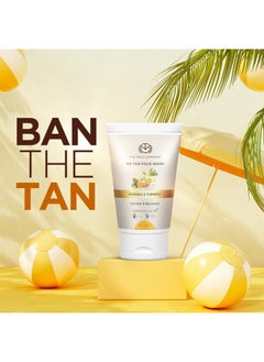 The Man Company De Tan Face Wash For Men - 75Ml | Tan Removal, Oil Control & Anti-Pollution | Unclog Pores | Deep Cleansing | Blackheads Removal With The Goodness Of Turmeric & Moringa  - Image 4