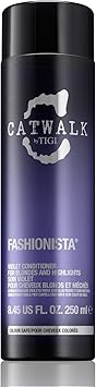 Catwalk by Tigi Fashionista Violet Purple Conditioner for Blonde Hair 250ml - Image 1