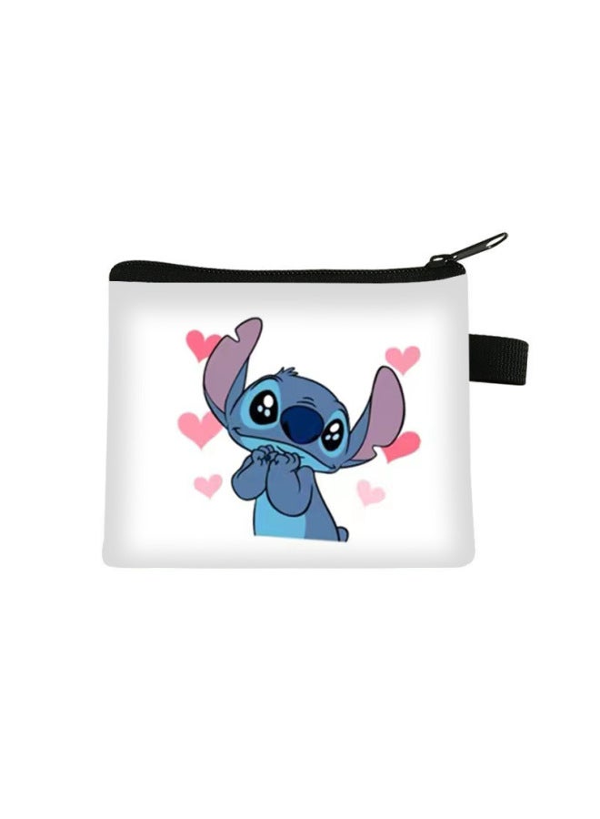 New Sch Children's Coin Purse, Cute Large-capacity Key Card Holder, High-end Mini Square Bag