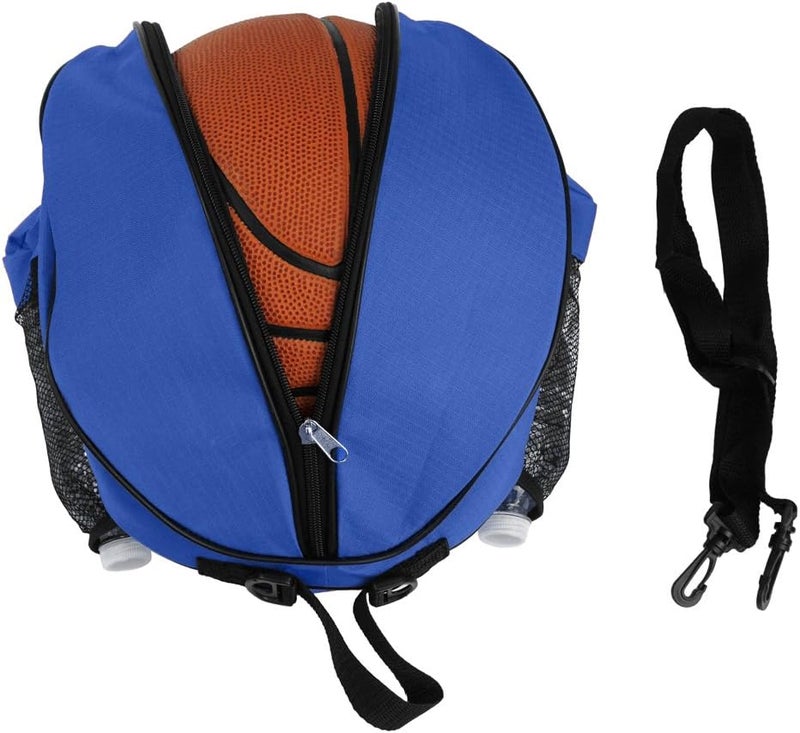 FoRapid Size 7 (29.5") Basketball Bag Soccer Ball Football Volleyball Softball Sports Ball Bag Holder Carrier+Adjustable Shoulder Strap 2 Side Mesh Pockets f/Water Bottle Towel Sports Shoes - Image 3