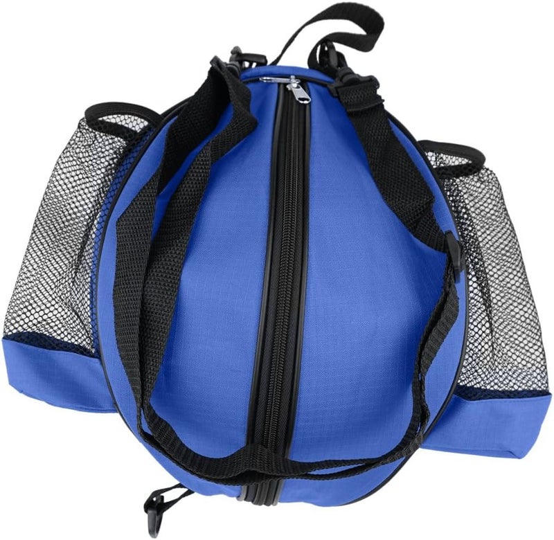 FoRapid Size 7 (29.5") Basketball Bag Soccer Ball Football Volleyball Softball Sports Ball Bag Holder Carrier+Adjustable Shoulder Strap 2 Side Mesh Pockets f/Water Bottle Towel Sports Shoes - Image 4