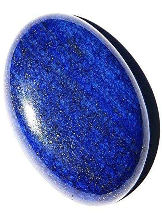 Gemscom Blue Lajward Stone Natural AA++ Quality 9.25 Ratti Original Lapis Lazuli Lajwart Rashi Ratna Pathar Gemstone for Men and Women's(Lab-Tested)(WQK34 - Image 1