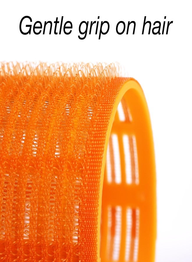 Expressions 24pc Hair Rollers Collection - Bright Colored Classic Hair Rollers for Curls & Lift, Self-Grip Hair Curlers for Women In Assorted Sizes - Image 4